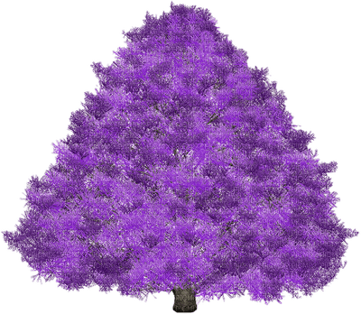 Kaz_Creations Tree Purple - png gratis