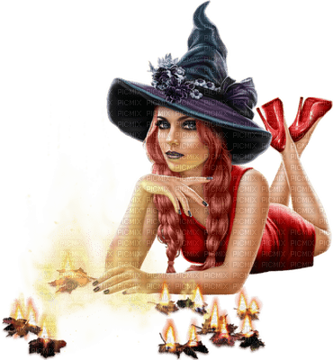 bruja halloween by EstrellaCristal - png ฟรี