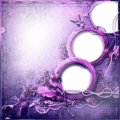 soave frame background transparent  purple - png gratis