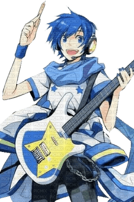 anime-guitare - png gratuito