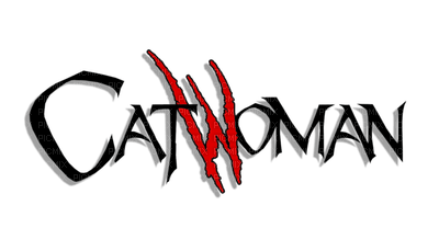 catwoman logo text - png ฟรี