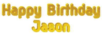 Happy Birthday Jason - бесплатно png