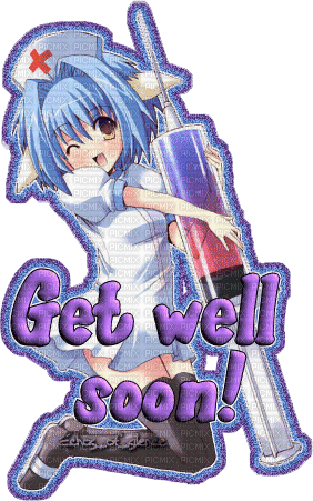 get well soon - Darmowy animowany GIF