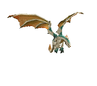 Nina dragon - GIF animado gratis