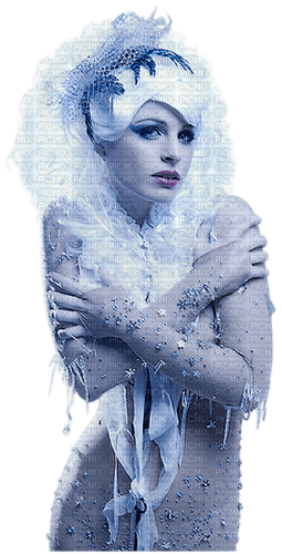 femme hiver - Free PNG
