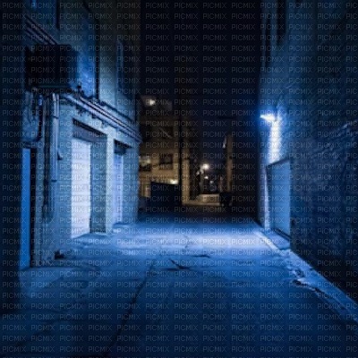 Alleyway at Night - ücretsiz png