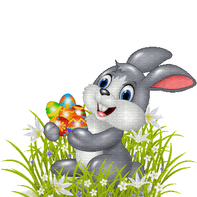 easter (created with gimp) - Gratis animeret GIF