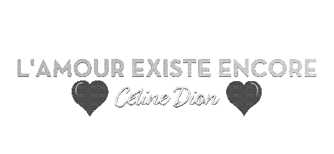 Celine Dion Text Song - Bogusia - Nemokamas animacinis gif