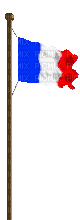 drapeau français 2 - GIF เคลื่อนไหวฟรี