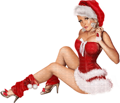 woman noel christmas laurachan - png gratuito