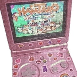 pink gameboy advance - 免费PNG