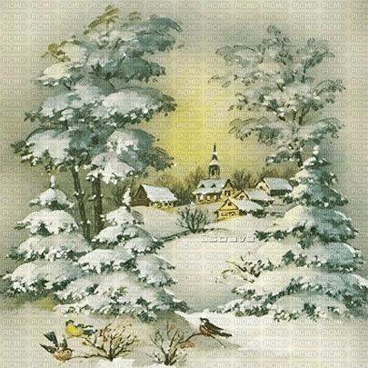 soave animated background  winter vintage - Darmowy animowany GIF