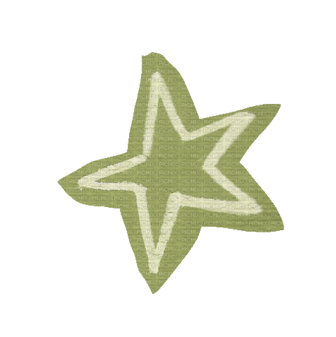 green star - Gratis geanimeerde GIF