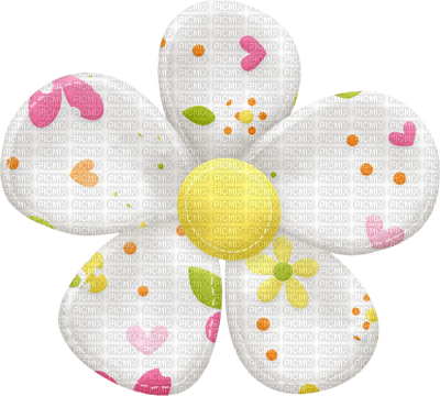 Kaz_Creations Easter Deco  Flower Colours - безплатен png