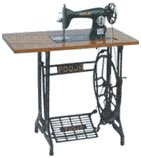 vintage sewing machine bp - Безплатен анимиран GIF