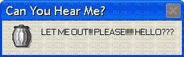 LET ME OUT PLS - Free PNG