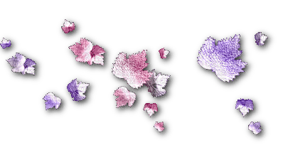 leaves autumn purple pink scrap - PNG gratuit