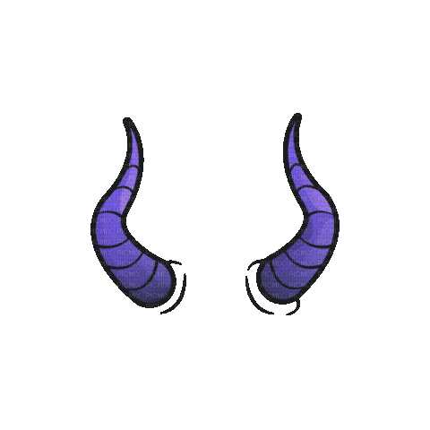 Horns - GIF animado grátis