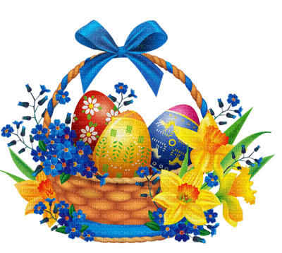 Kaz_Creations Easter Deco Flowers Flower Colours - zadarmo png