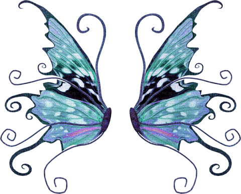 kikkapink deco scrap fairy wings - ücretsiz png