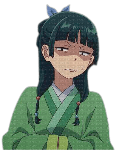 Disgusted Maomao - фрее пнг