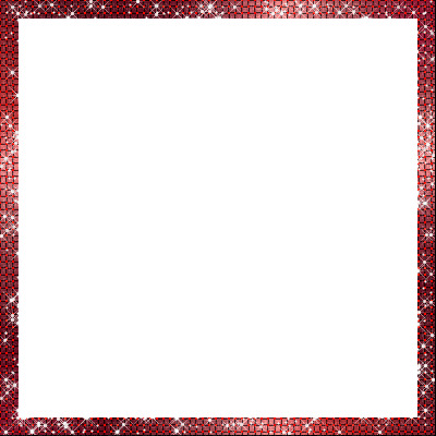 Cadre Irena glitter gif image deco rouge - Besplatni animirani GIF