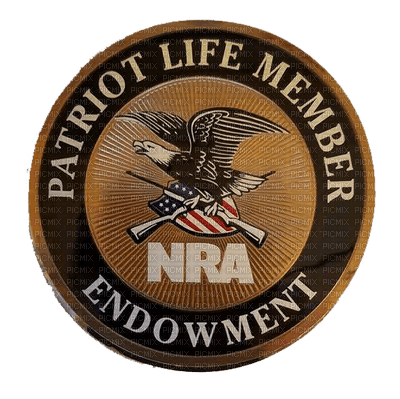 NRA Patriot Life Member PNG - gratis png