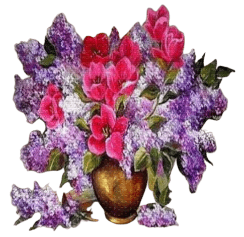 loly33 vase fleur - Free PNG