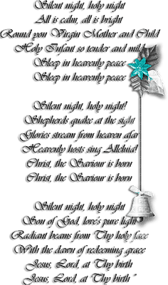 soave text silent night deco christmas black white - gratis png
