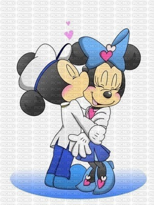 Mickey et Minnie - nemokama png