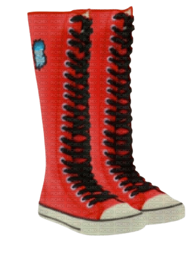 Boots Red - By StormGalaxy05 - kostenlos png