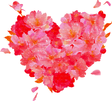spring heart - 無料のアニメーション GIF