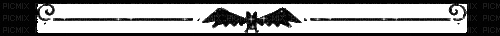 sparkle bat divider - 免费动画 GIF