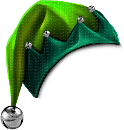 Christmas.Hat.Silver.Green - ingyenes png