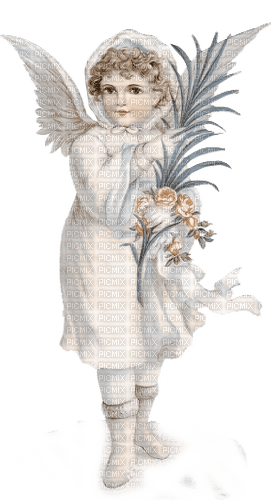 kikkapink children child baby winter angel vintage - ücretsiz png
