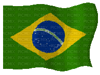 BANDEIRA DO BRASIL - Besplatni animirani GIF