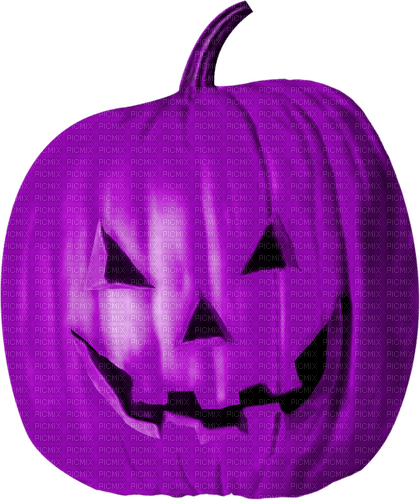 Jack O Lantern.Purple - PNG gratuit