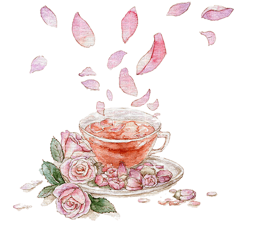 Rose Tea - kostenlos png