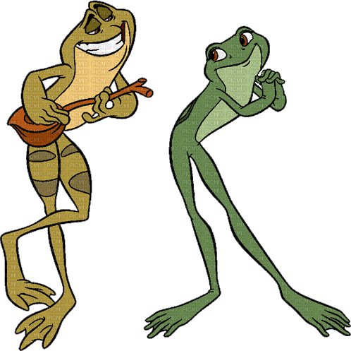 princess frog - Bezmaksas animēts GIF