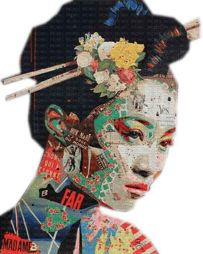 Collage Art - png gratis