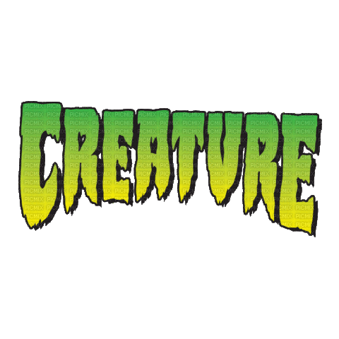 creature animated text - 無料のアニメーション GIF