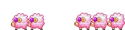 pink sheep - GIF เคลื่อนไหวฟรี