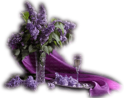 Kaz_Creations Deco Flowers Purple - PNG gratuit
