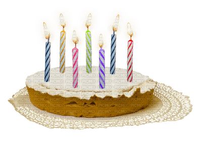 Slice Cake Candle Happy Cartoon Pink Free  Birthday Cake Clip Art   Free Transparent PNG Clipart Images Download