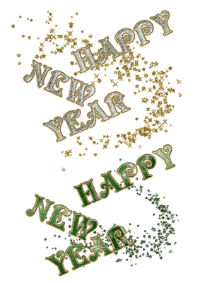 Kaz_Creations New Years Deco Logo Text - zadarmo png