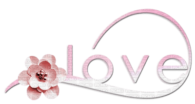 Kaz_Creations Text Love - PNG gratuit