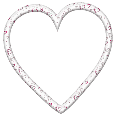 Kaz_Creations Valentine Deco Love  Hearts Frames Frame - png gratis