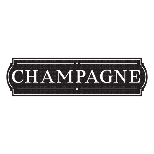 Champagne Text Logo - Bogusia - Free PNG
