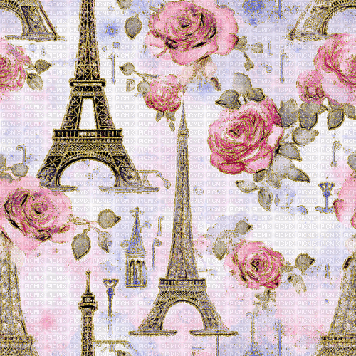 ♡§m3§♡ paris spring pink animated rose - Free animated GIF