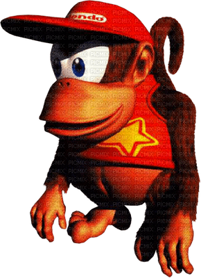 Kaz_Creations Diddy Donkey Kong - PNG gratuit
